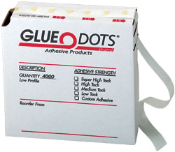 Glue Dots Dispenser Box